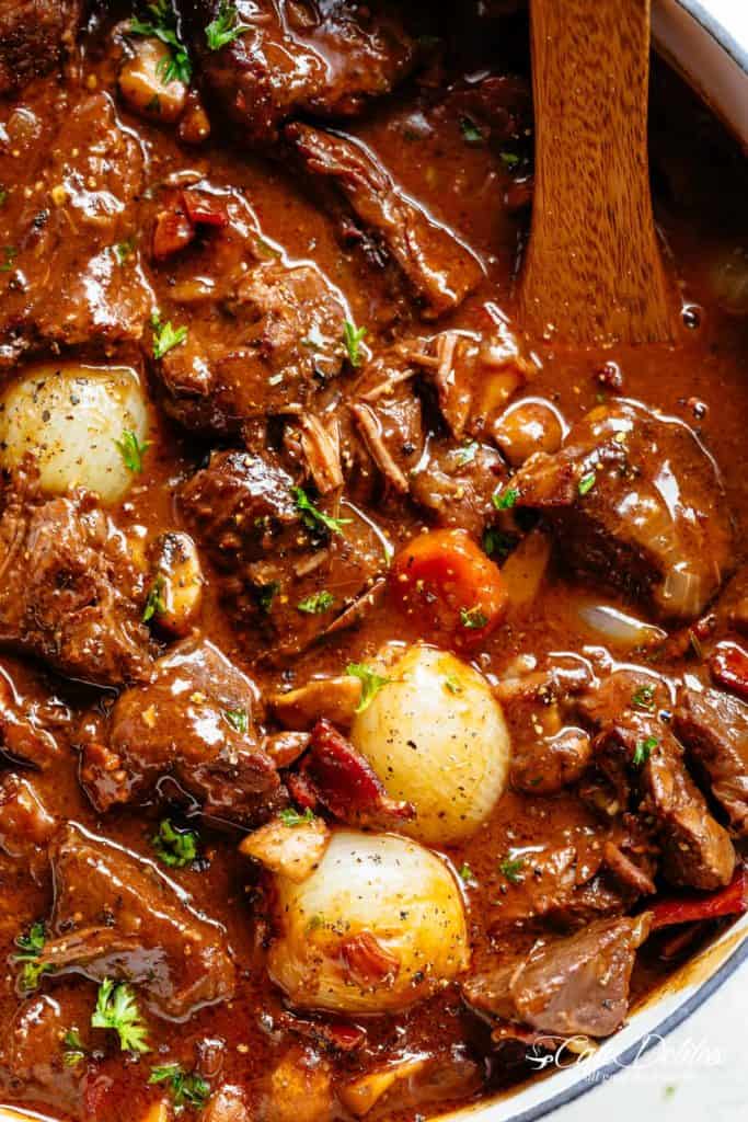 Beef Bourguignon (Julia Child Recipe) - Cafe Delites