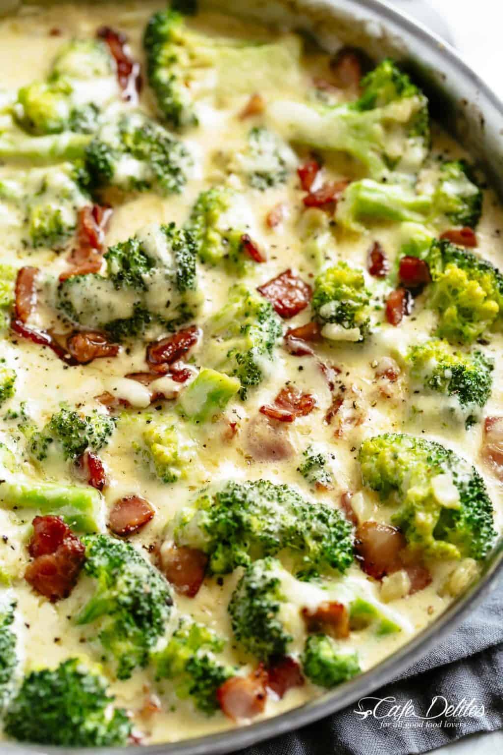 Creamy Broccoli & Bacon Cafe Delites