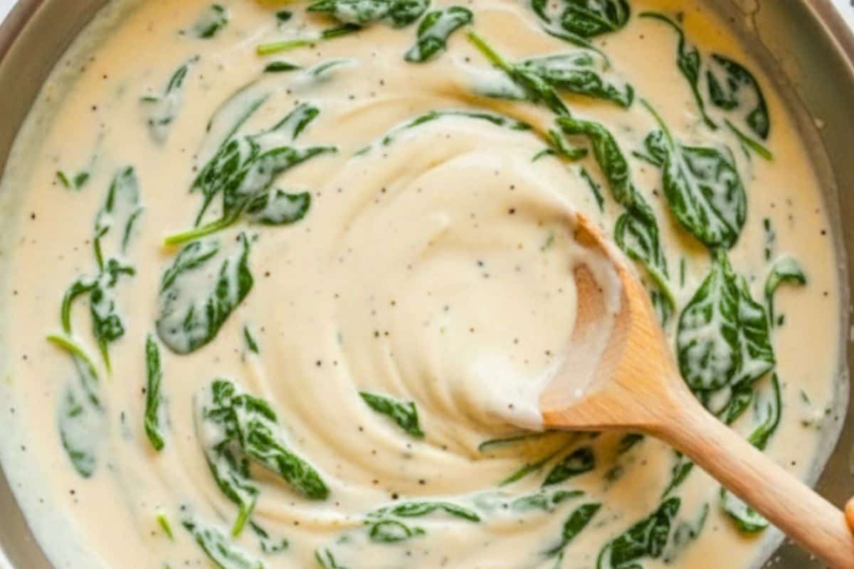 Mix cornstarch with water, add to the pan, and stir until the sauce thickens slightly