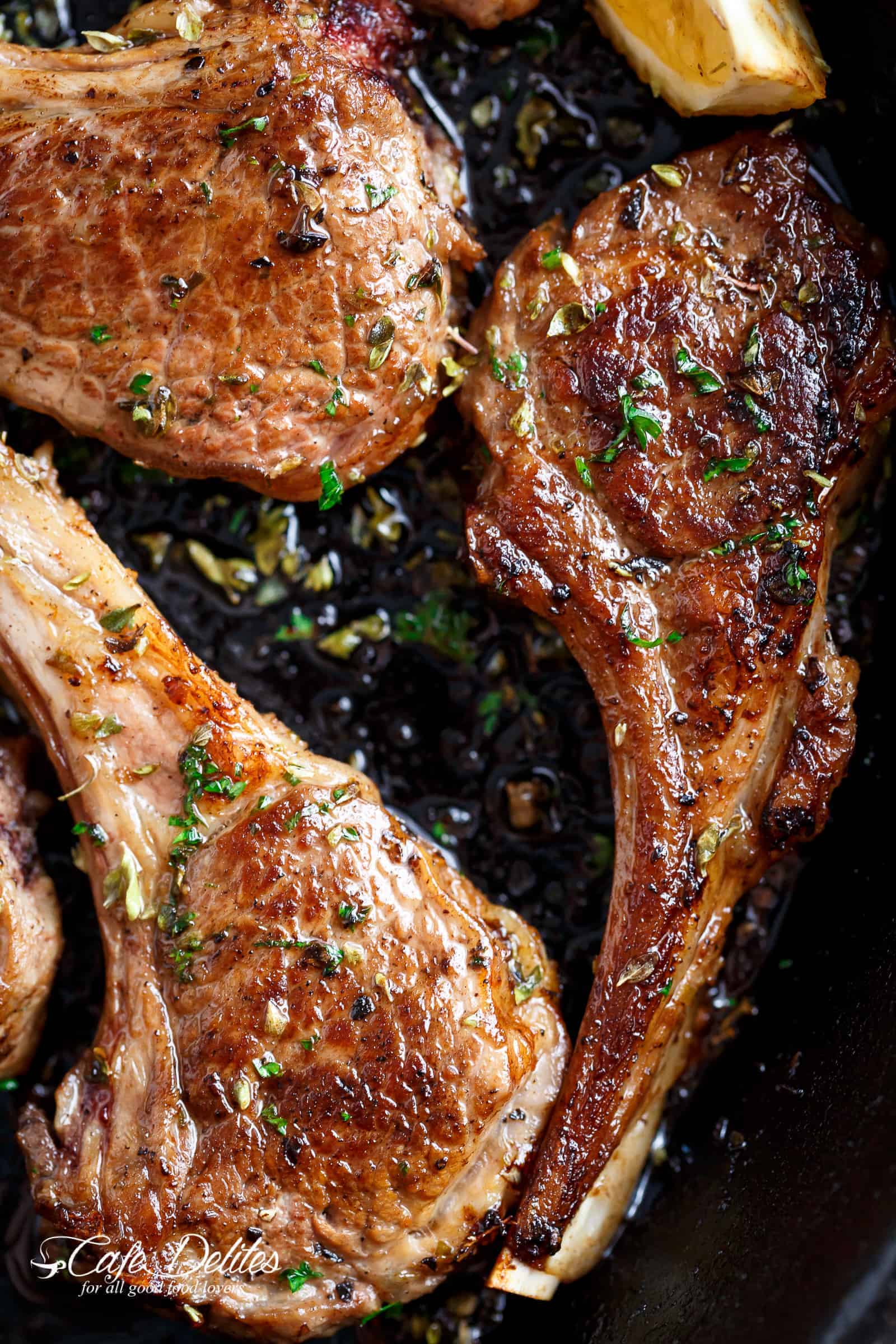 Marinated Lamb Chops with Garlic and Herbs Recipe - Rachel Cooks®