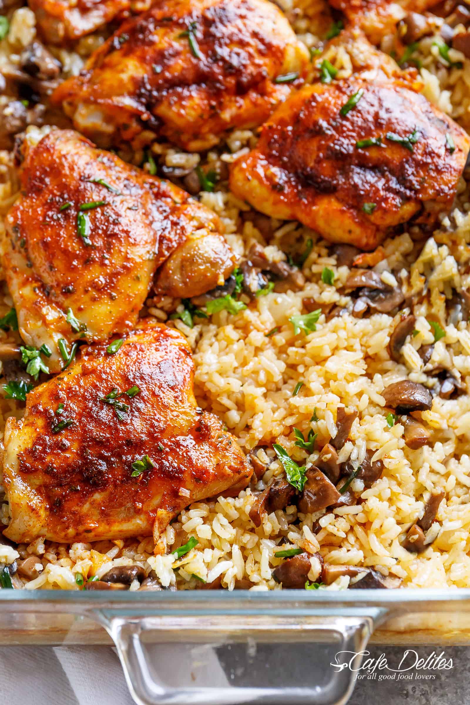 chicken and rice bake