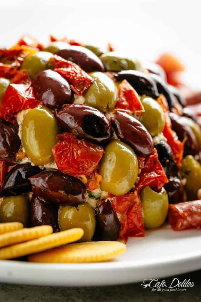 Cheese Ball Antipasto Cafe Delites