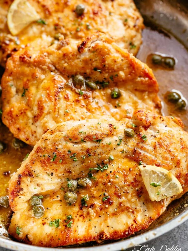 Chicken Piccata in a pot