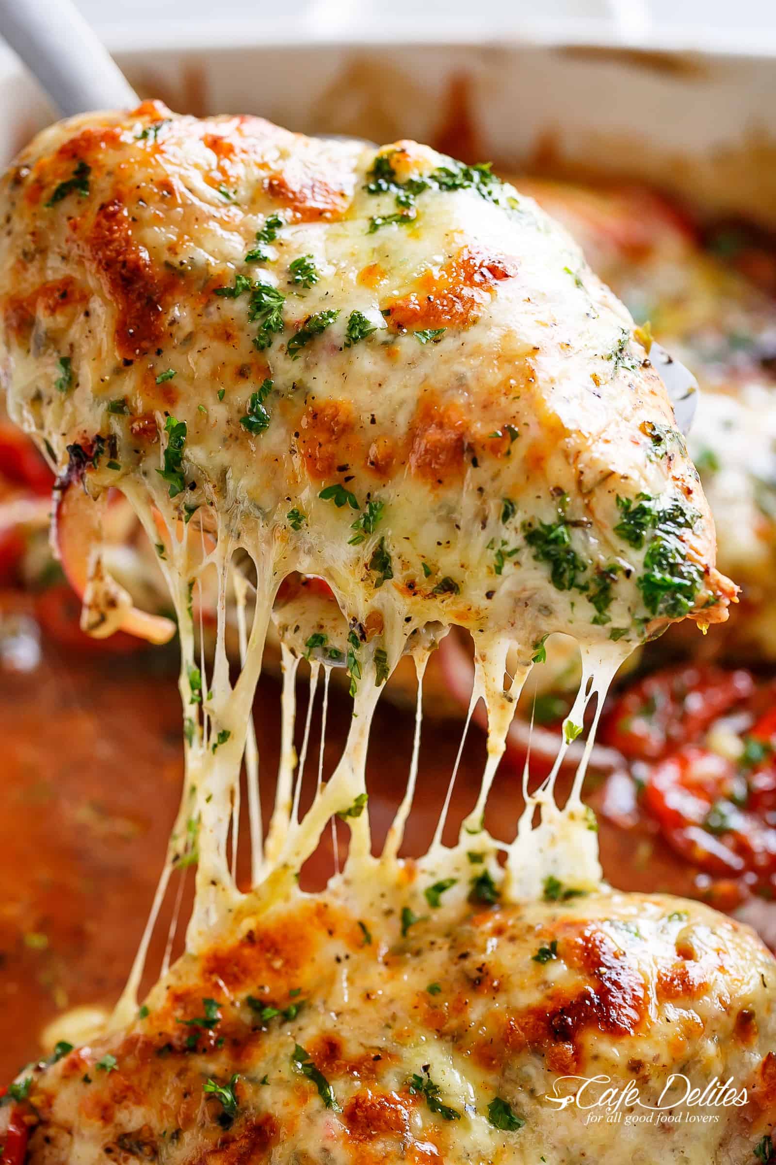 Balsamic Baked Chicken Breast With Mozzarella Cheese ...