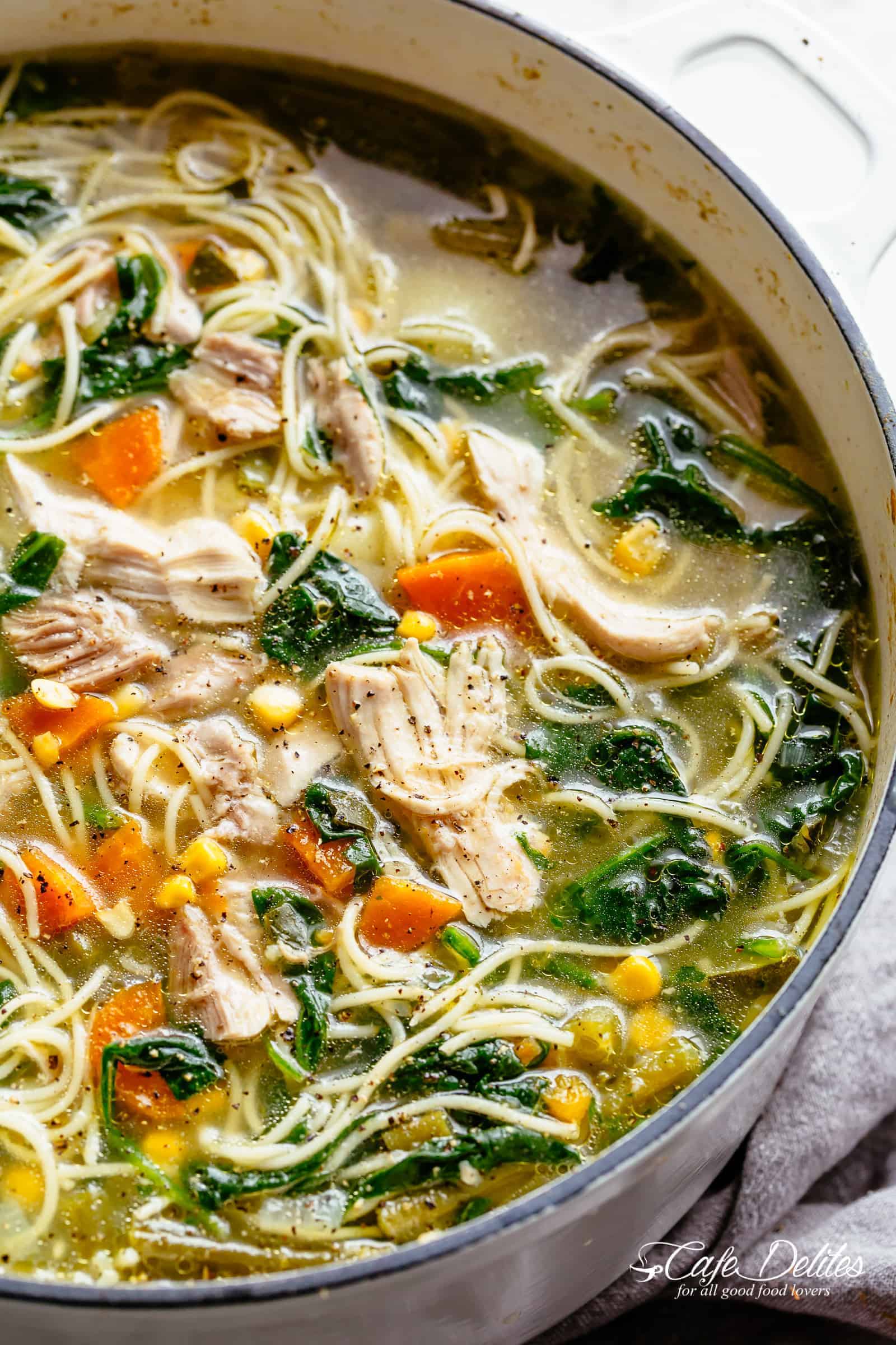 Gluten Free Veggie-Chicken Noodle Soup