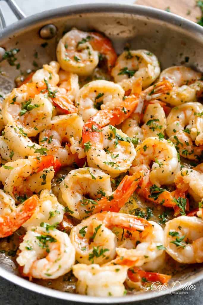  Garlic Butter Shrimp Scampi and the BEST Beef Tenderloin WITH Garlic Mushrooms MEAL PLAN WEEK 46