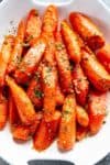 Honey Garlic Butter Carrots | cafedelites.com