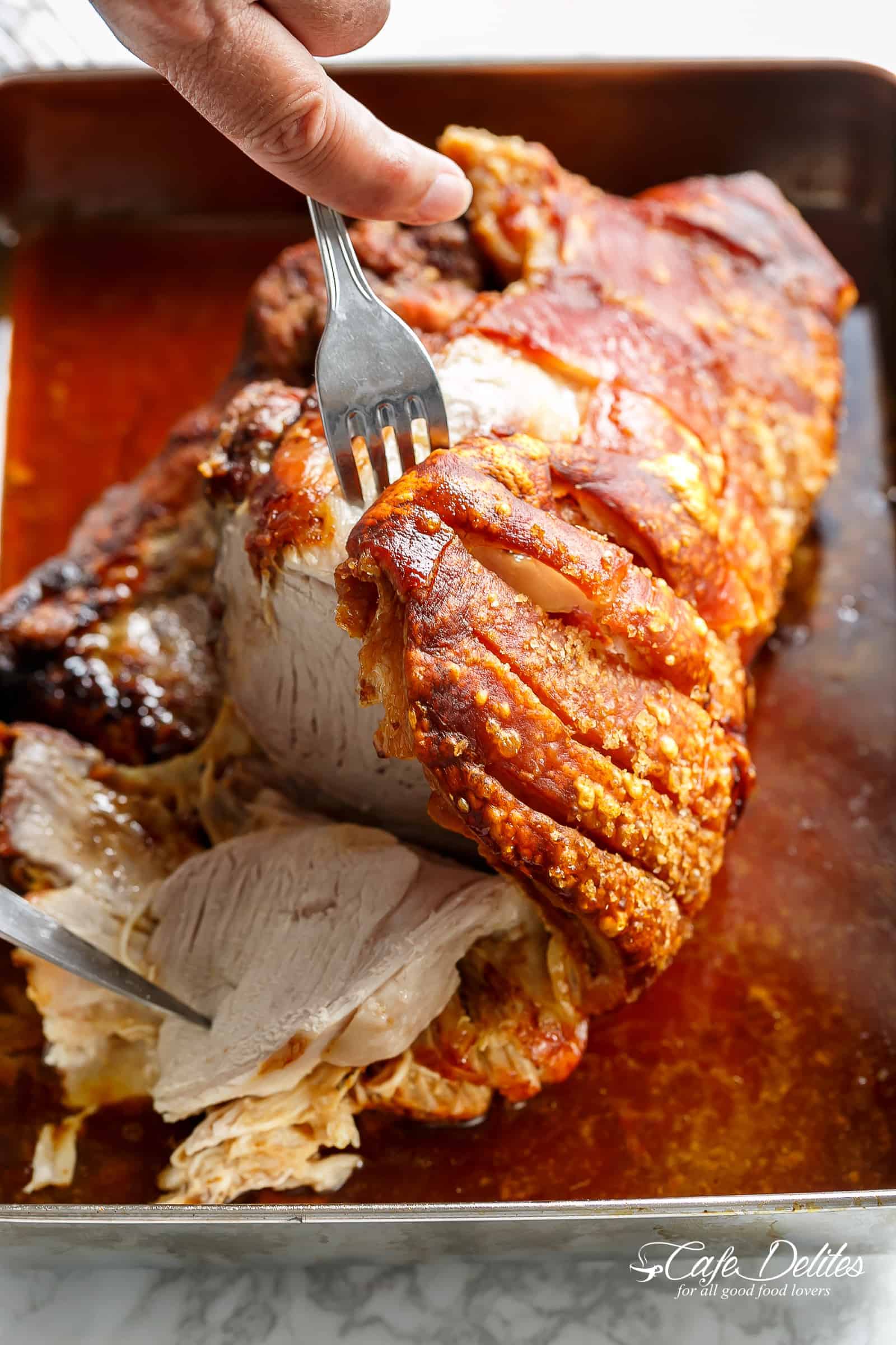 The Most Perfect Pork Roast With Crackling to hit your weekend or holiday table Pork Roast With Crackle