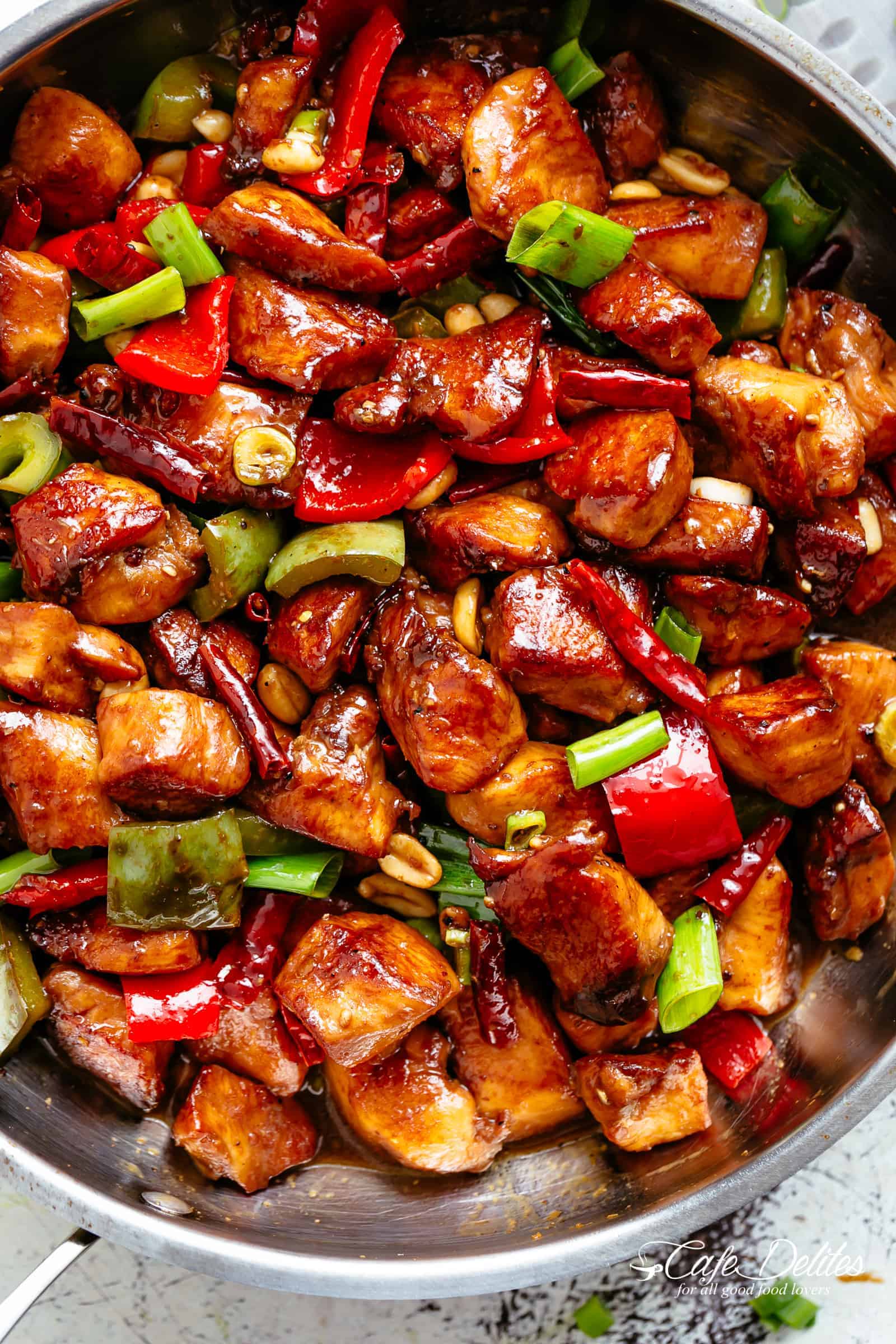 Kung Pao Chicken - Cafe Delites