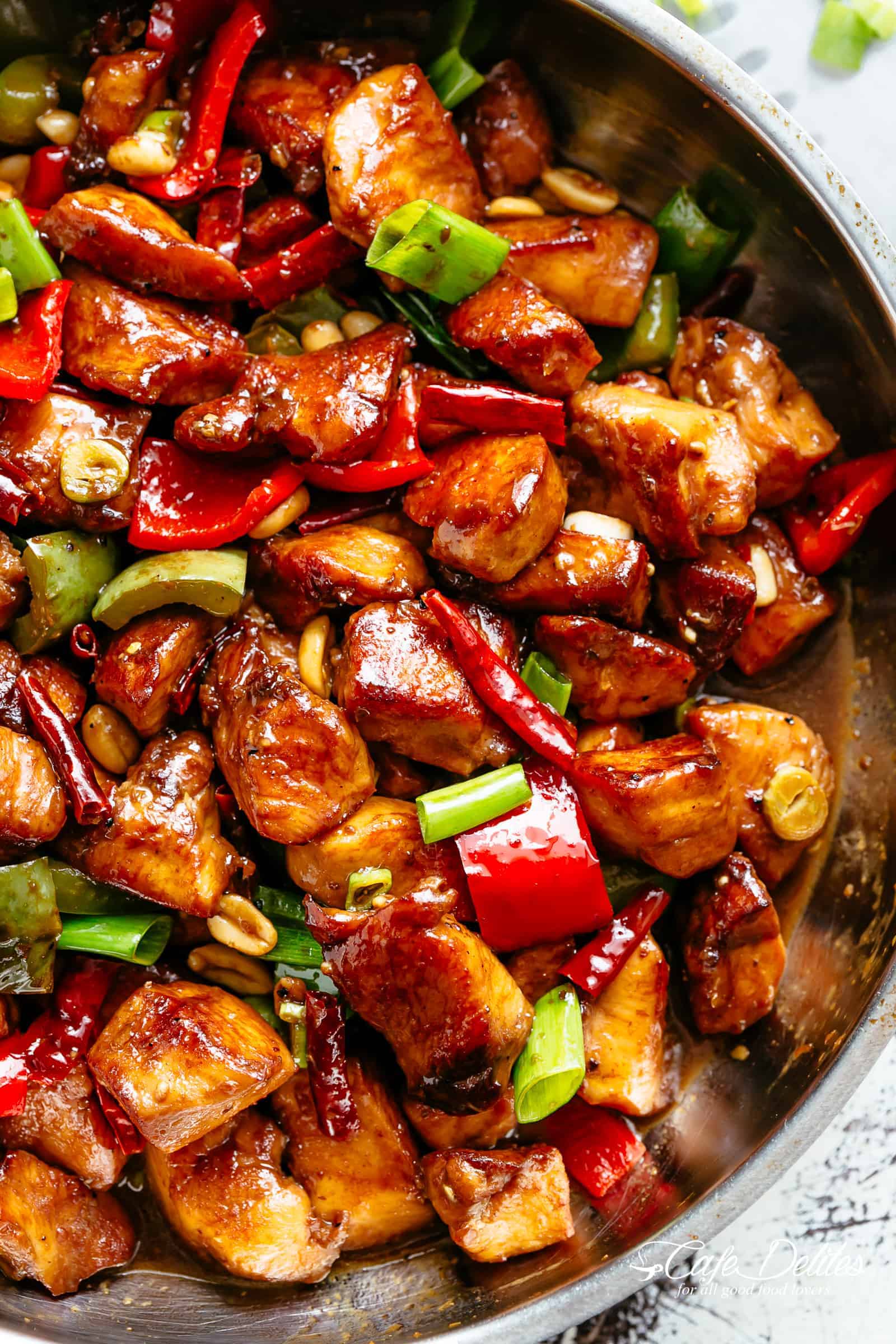 Kung Pao Chicken | cafedelites.com