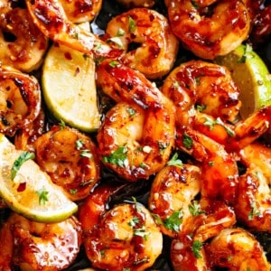 Browned Butter Honey Lime Shrimp