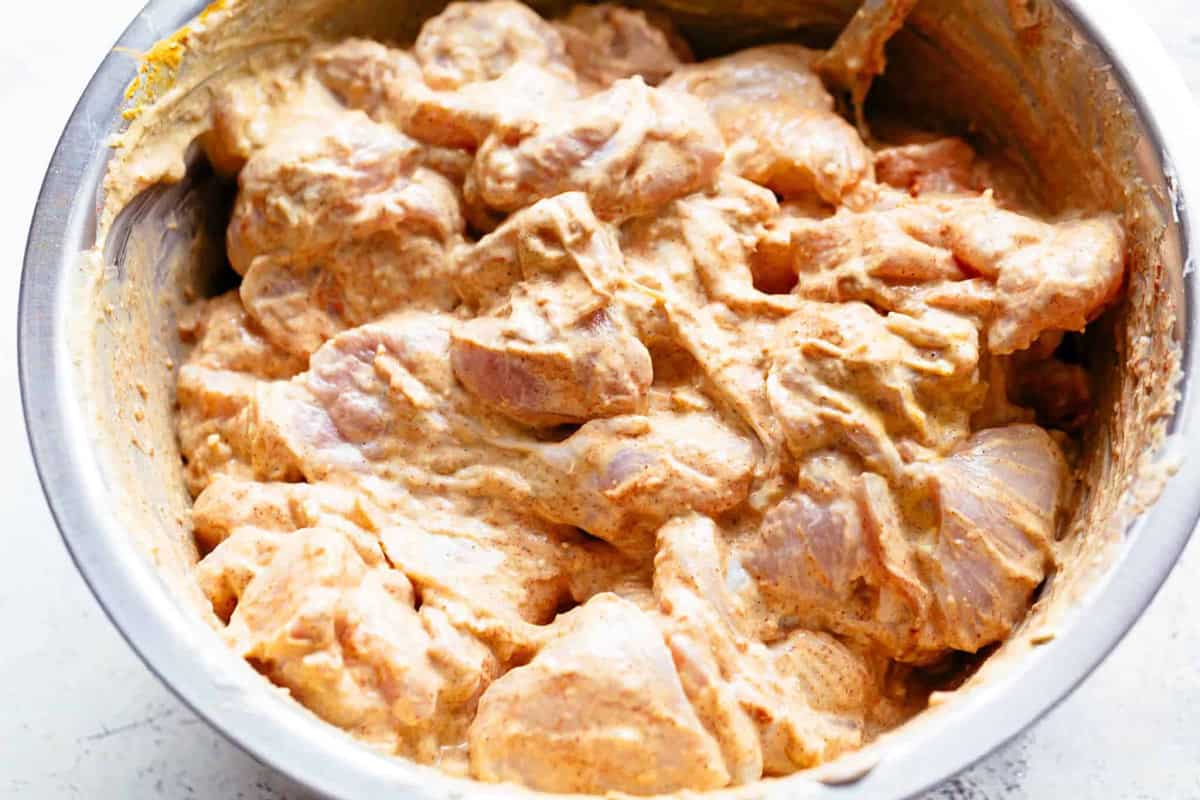 Chicken Tikka Yogurt | cafedelites.com