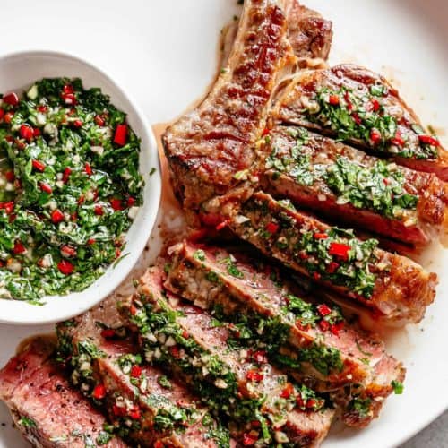 The best and easiest way to make Steaks with Chimichurri Steaks with Chimichurri (Churrasco)