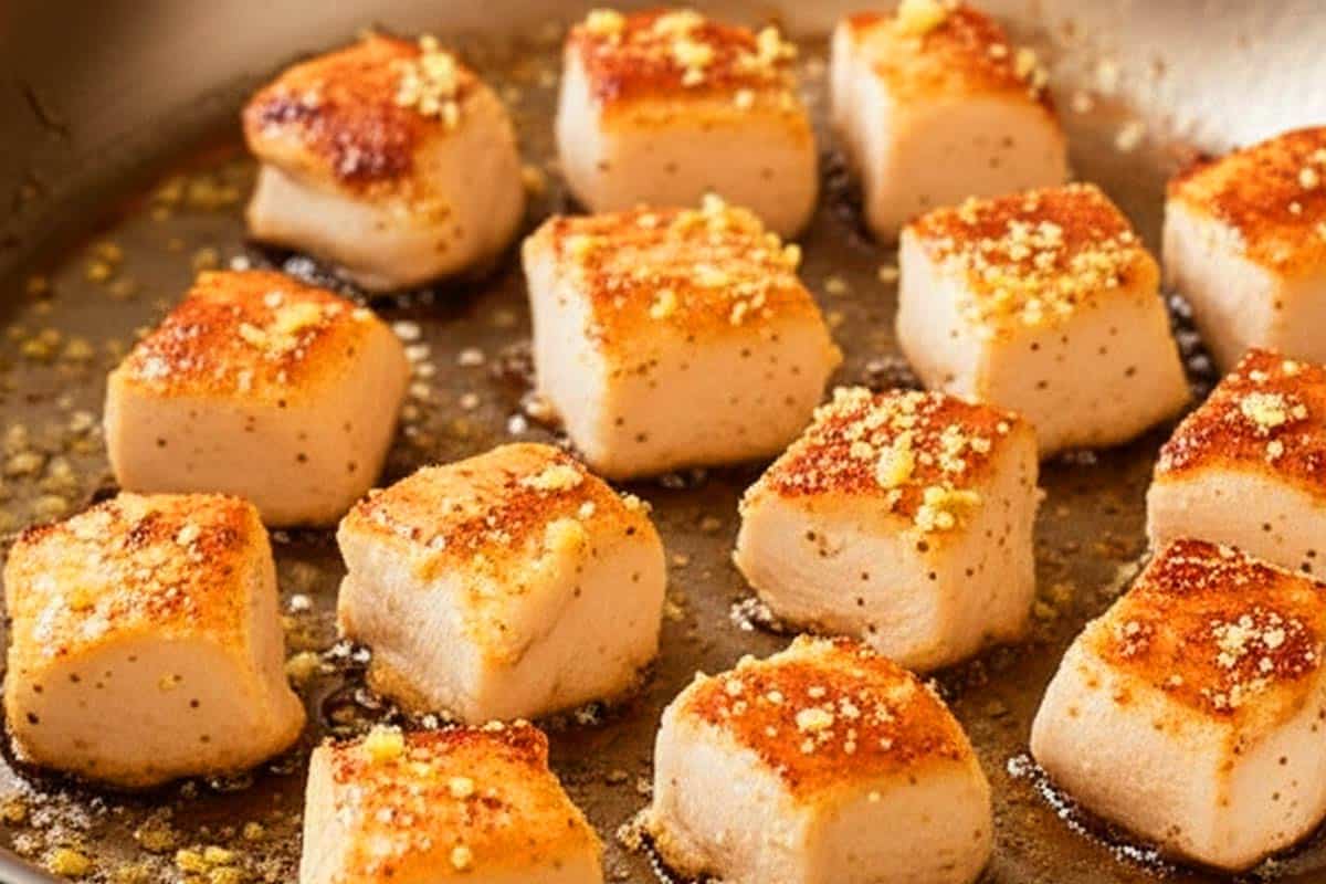 Sprinkled the ginger over the chicken.