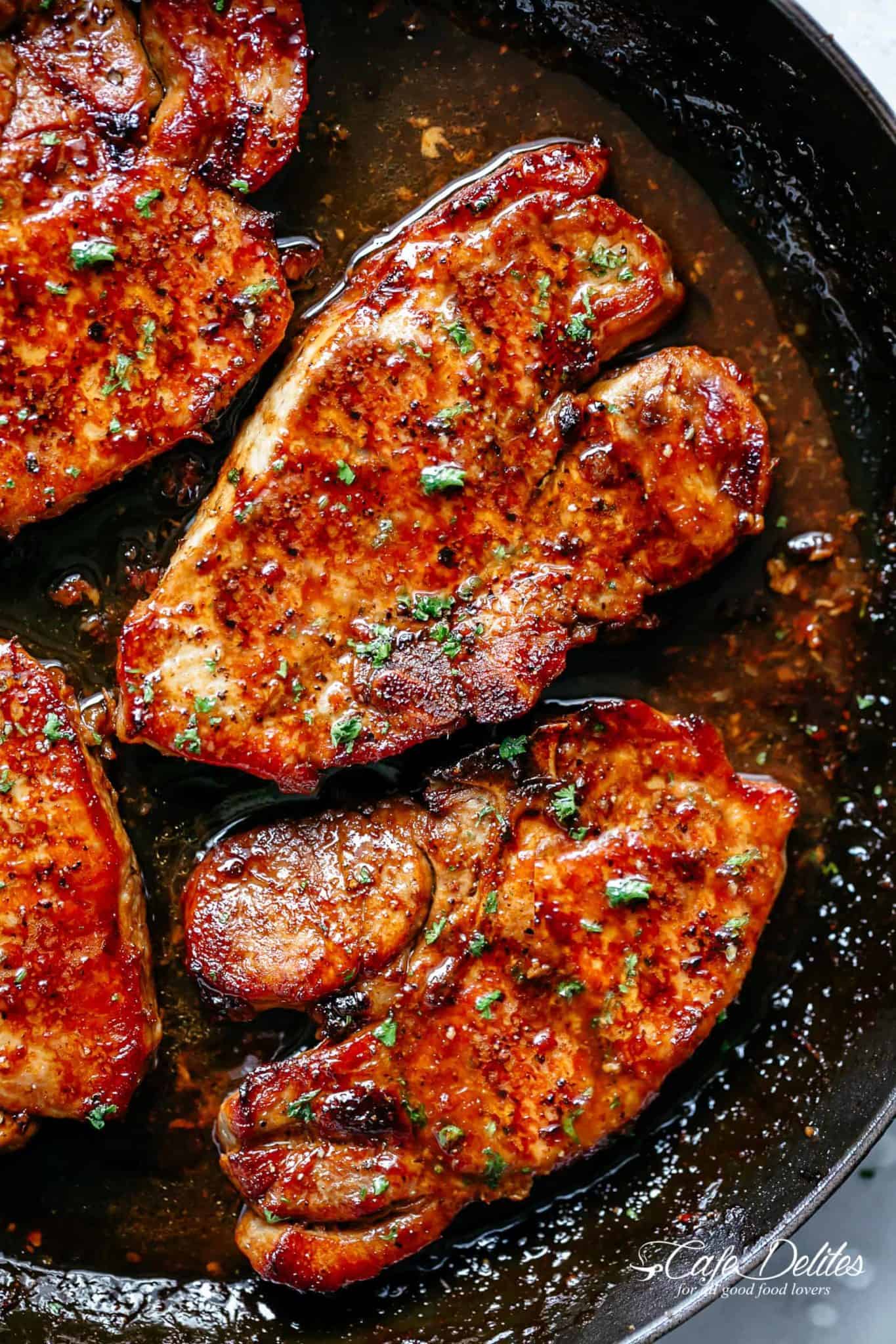 pork chop recipes honey garlic