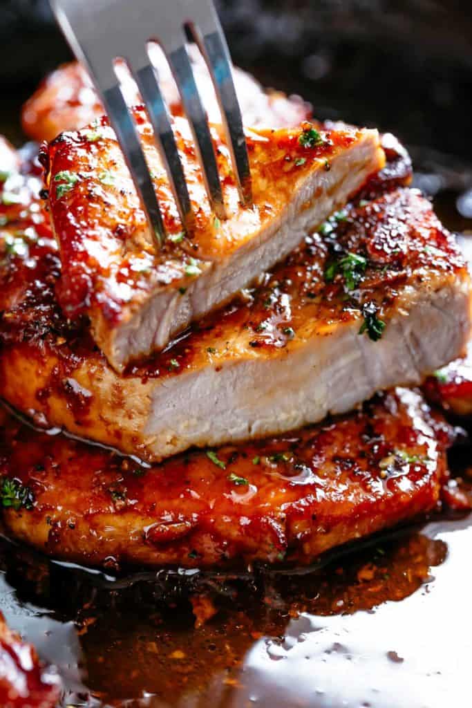 honey garlic pork chops marinade