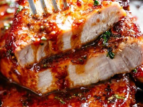 Easy Honey Garlic Pork Chops Recipe