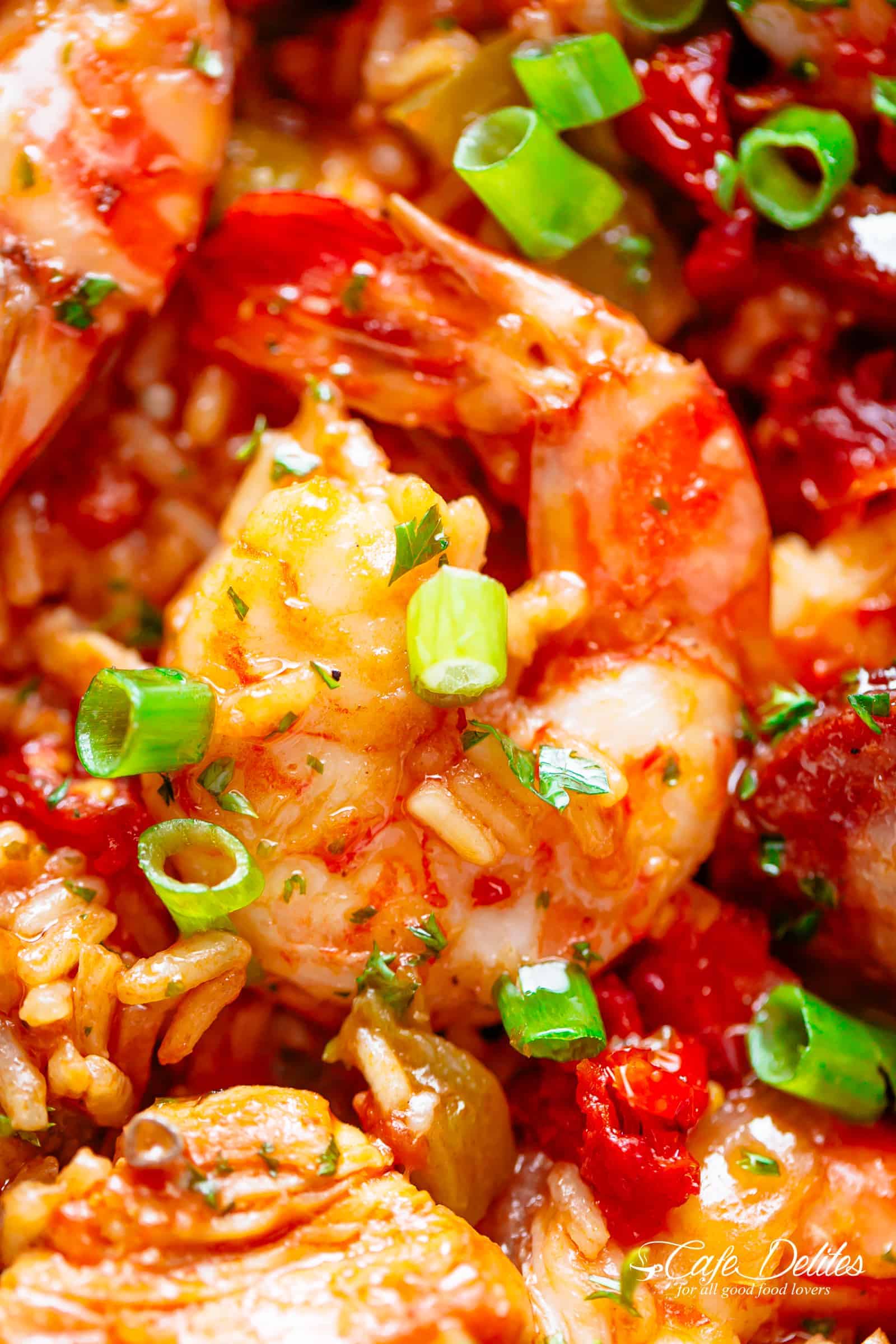 Jambalaya is a quintessential one pot recipe with chicken Jambalaya