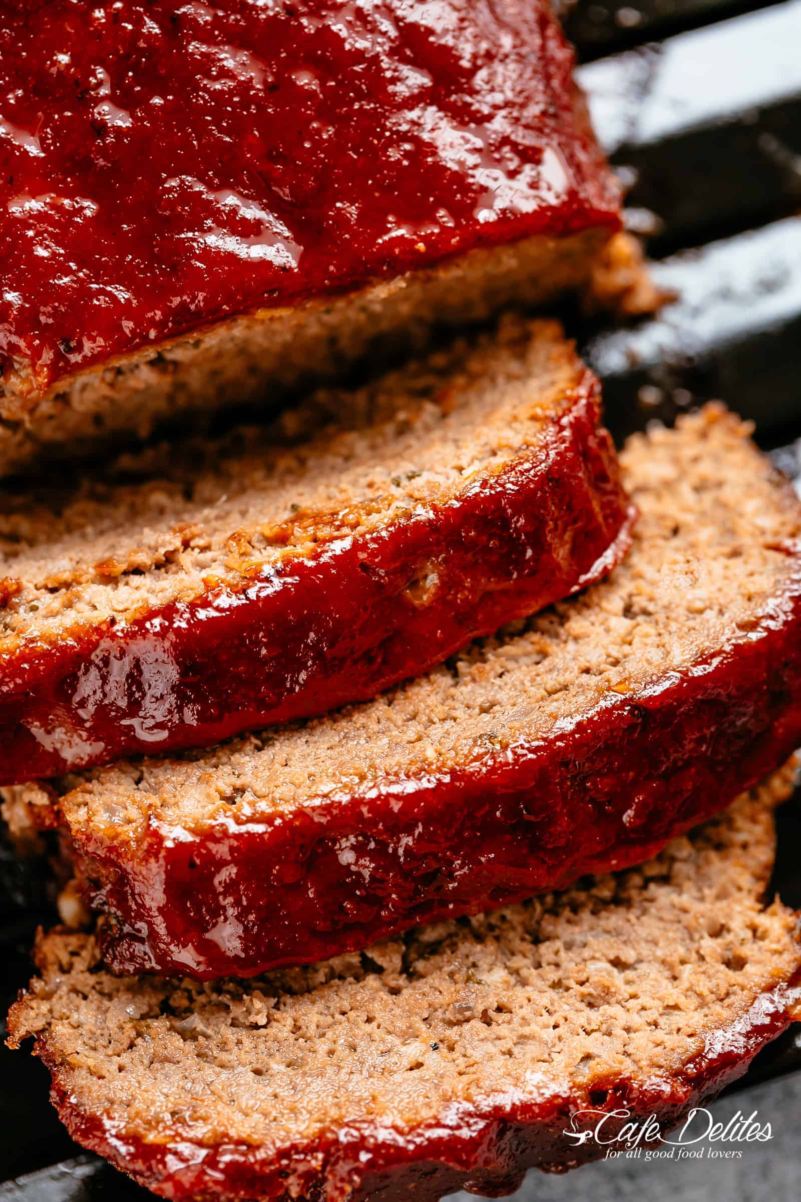 How to make the best tender and juicy Meatloaf with a delicious shiny glaze Meatloaf