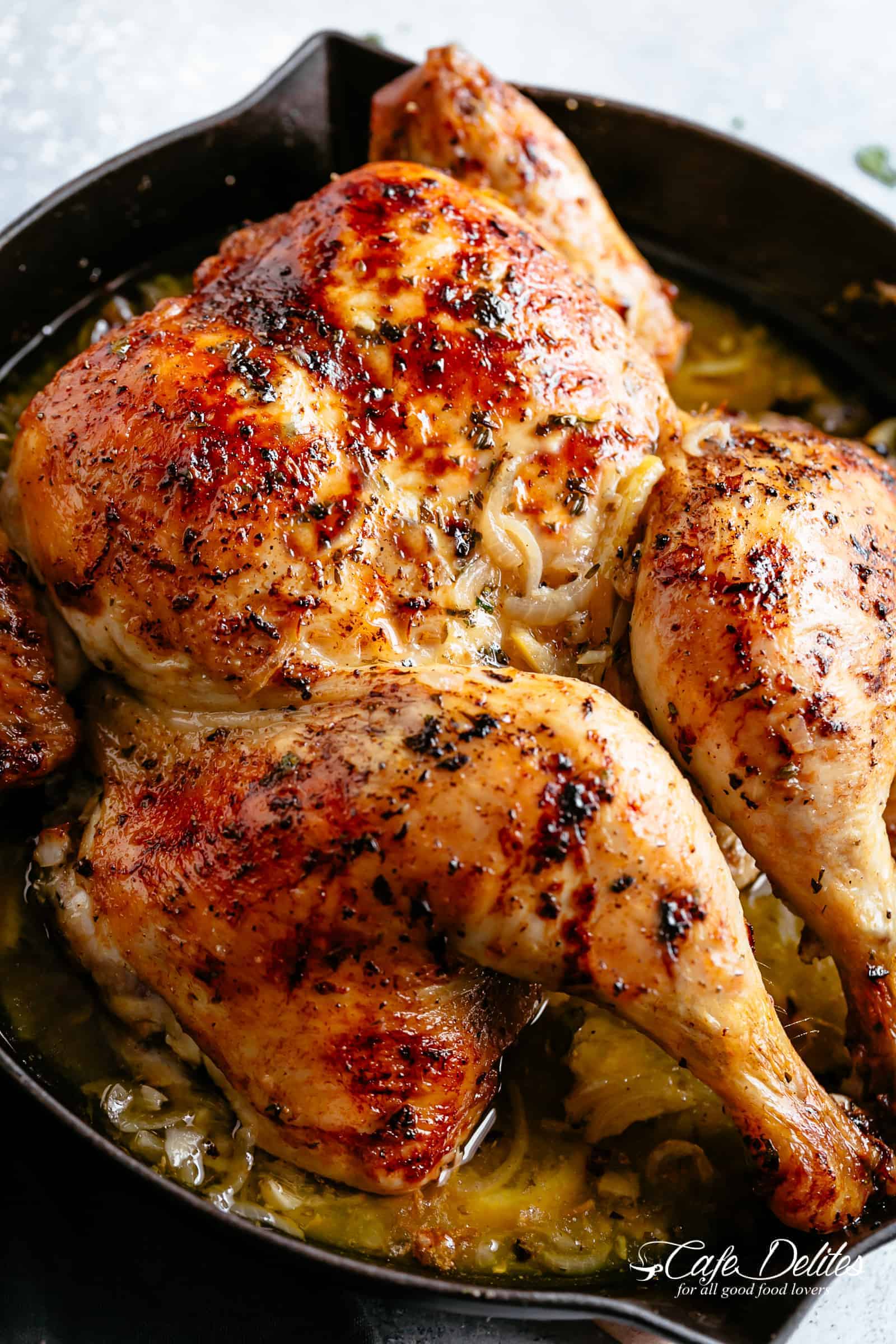 Roast Chicken With Lemon and Garlic Recipe