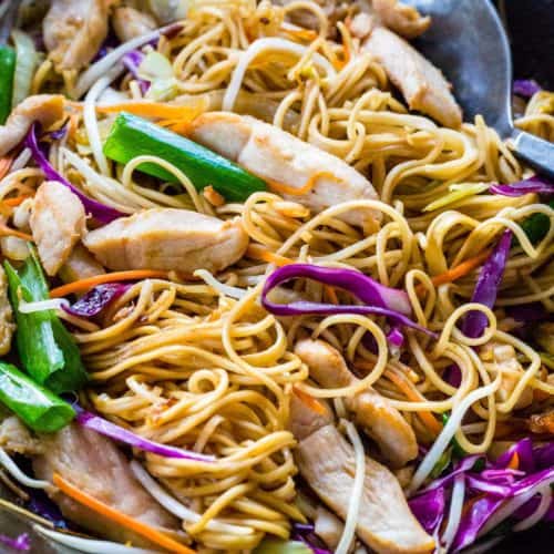 Super easy Chicken Chow Mein Recipe ready in under  Chicken Chow Mein