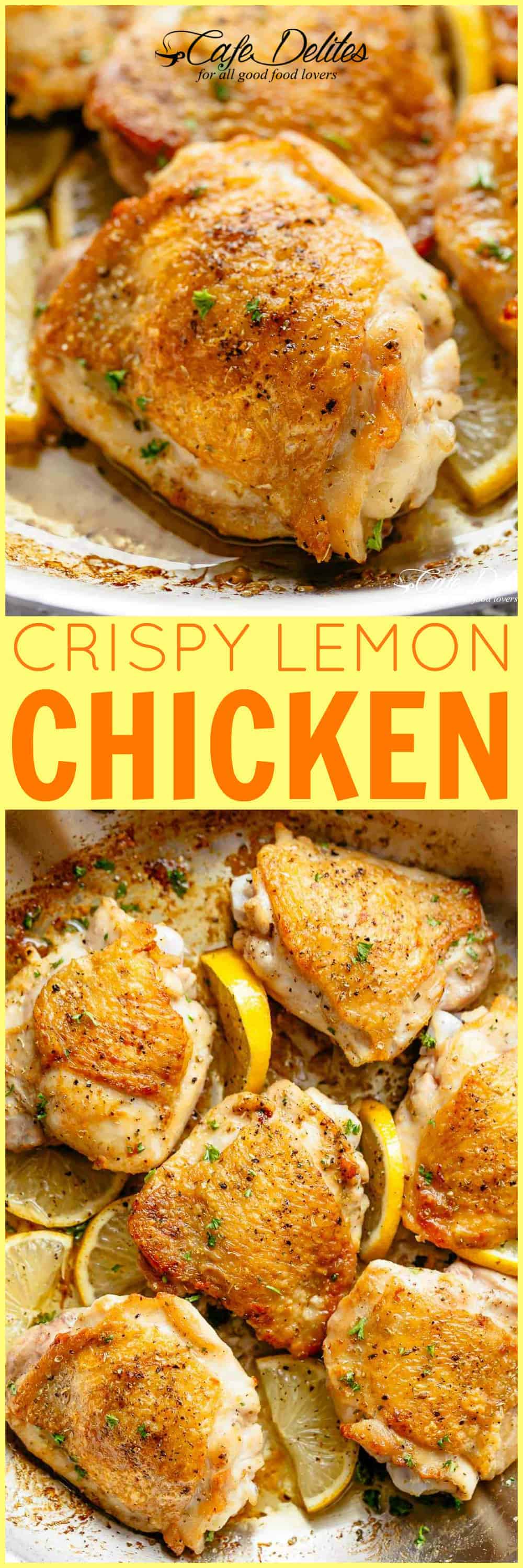 Crispy Lemon Chicken - Cafe Delites