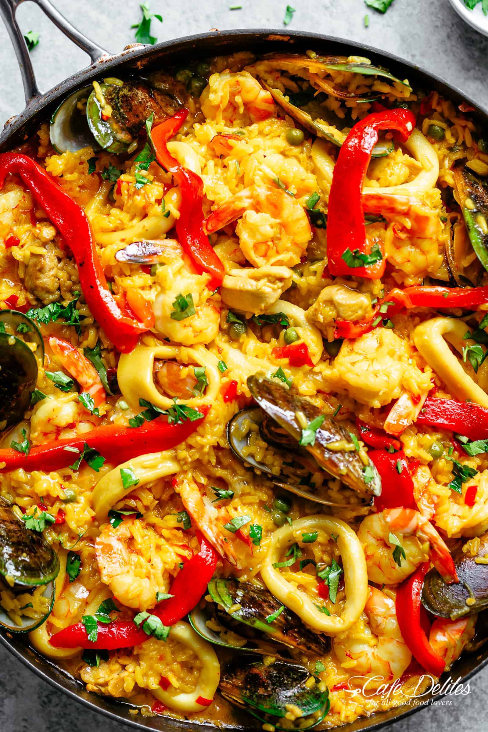 Read Seafood Paella Recipe Online