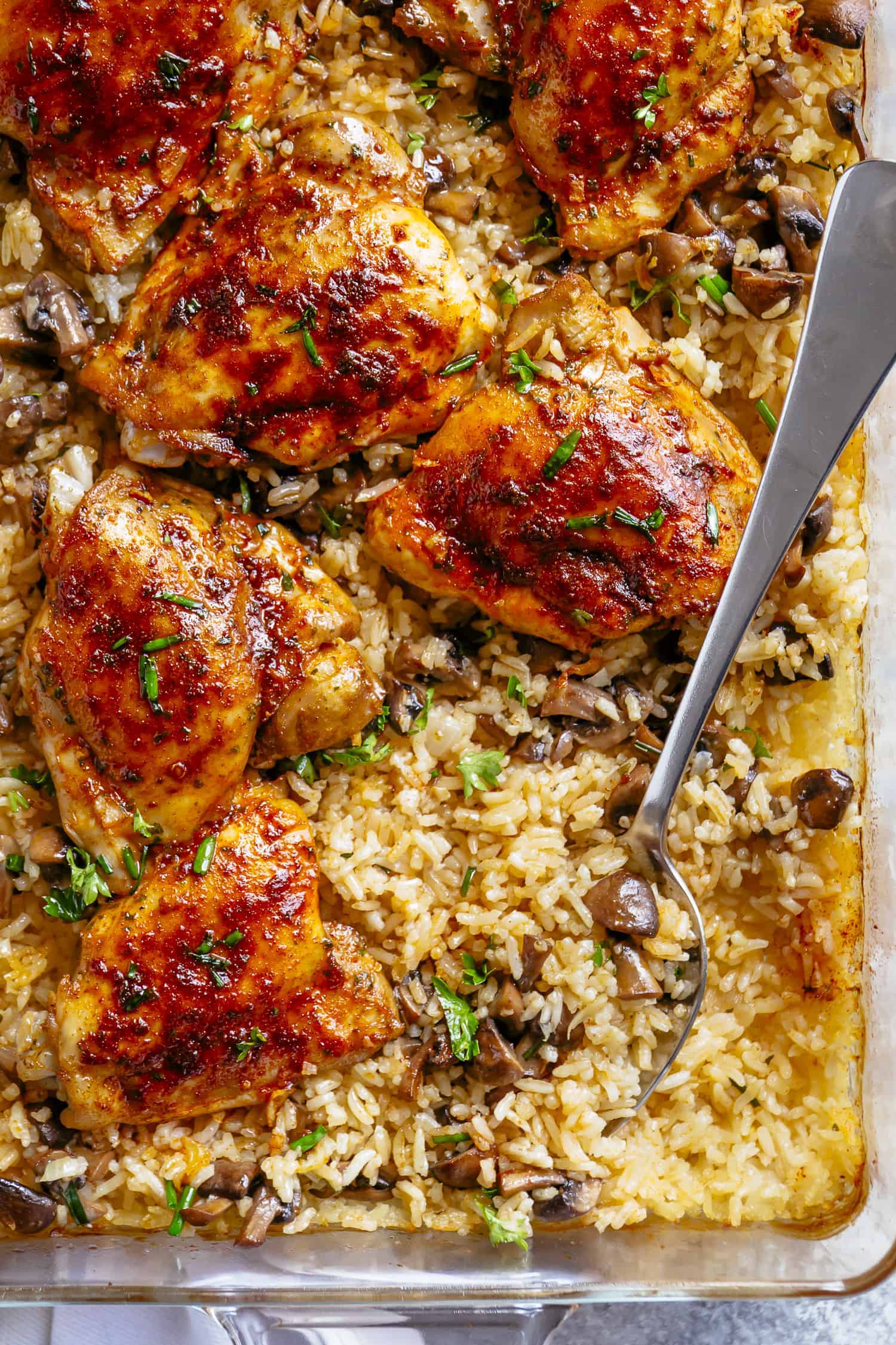 Oven Baked Chicken And Rice