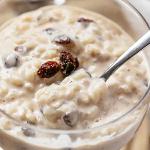 Easy and deliciously creamy Rice Pudding  Rice Pudding (Arroz Con Leche)