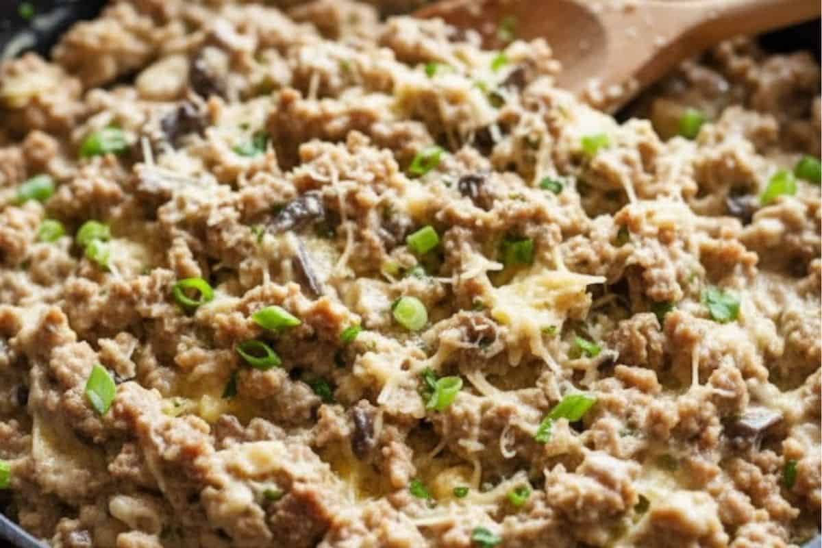 Add the scallions, garlic, salt, and pepper, and cook for 2 to 3 minutes.