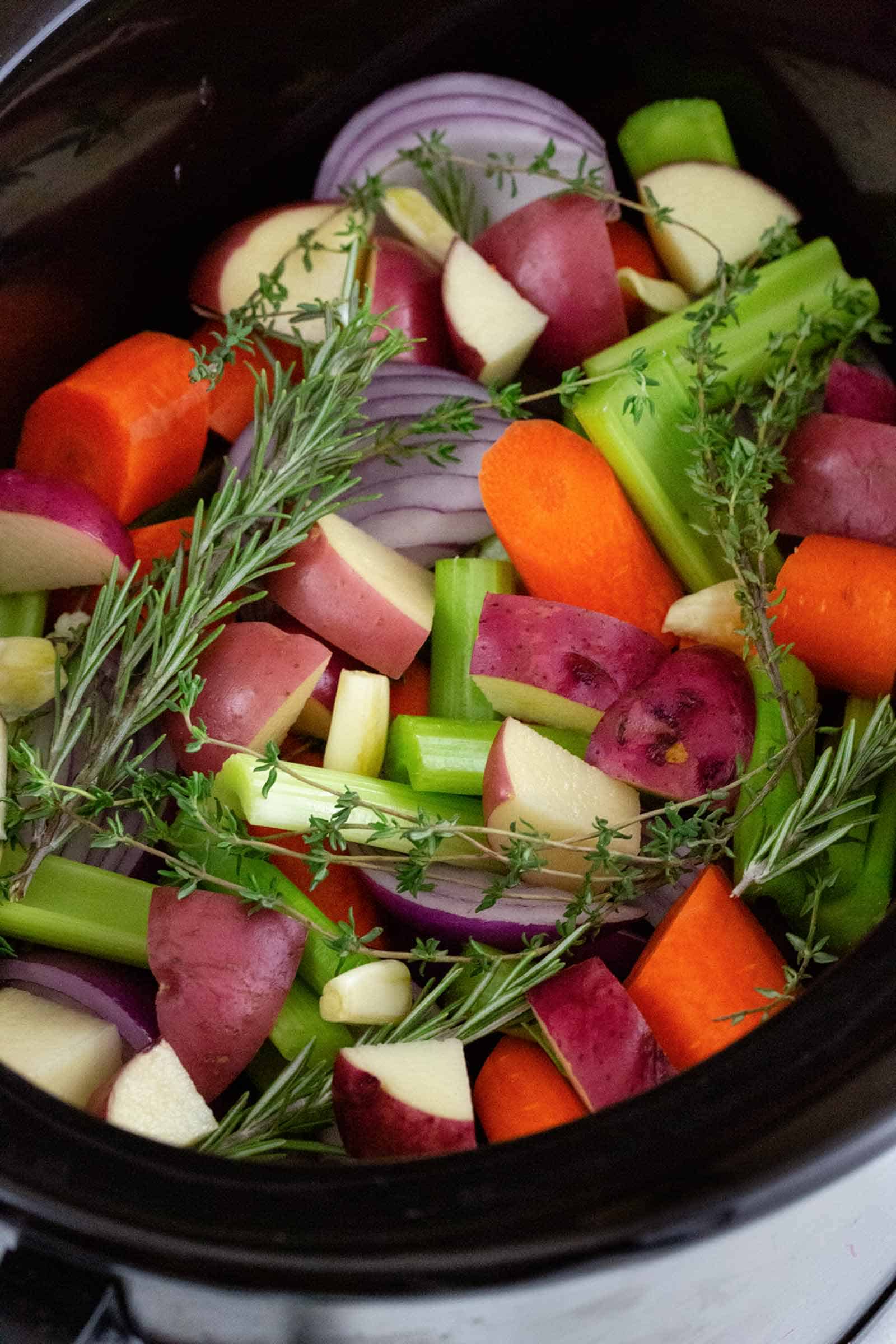 How to Cook a Whole Chicken in a Slow Cooker - Bowl of Delicious