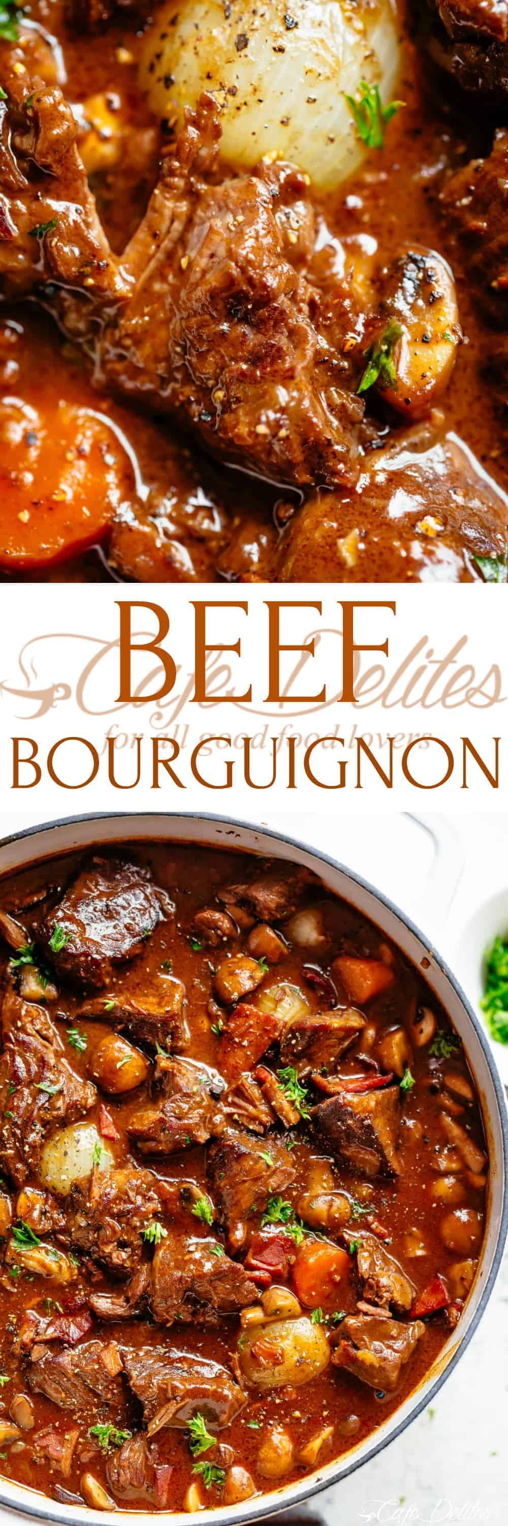 Beef Bourguignon (Julia Child Recipe) Cafe Delites