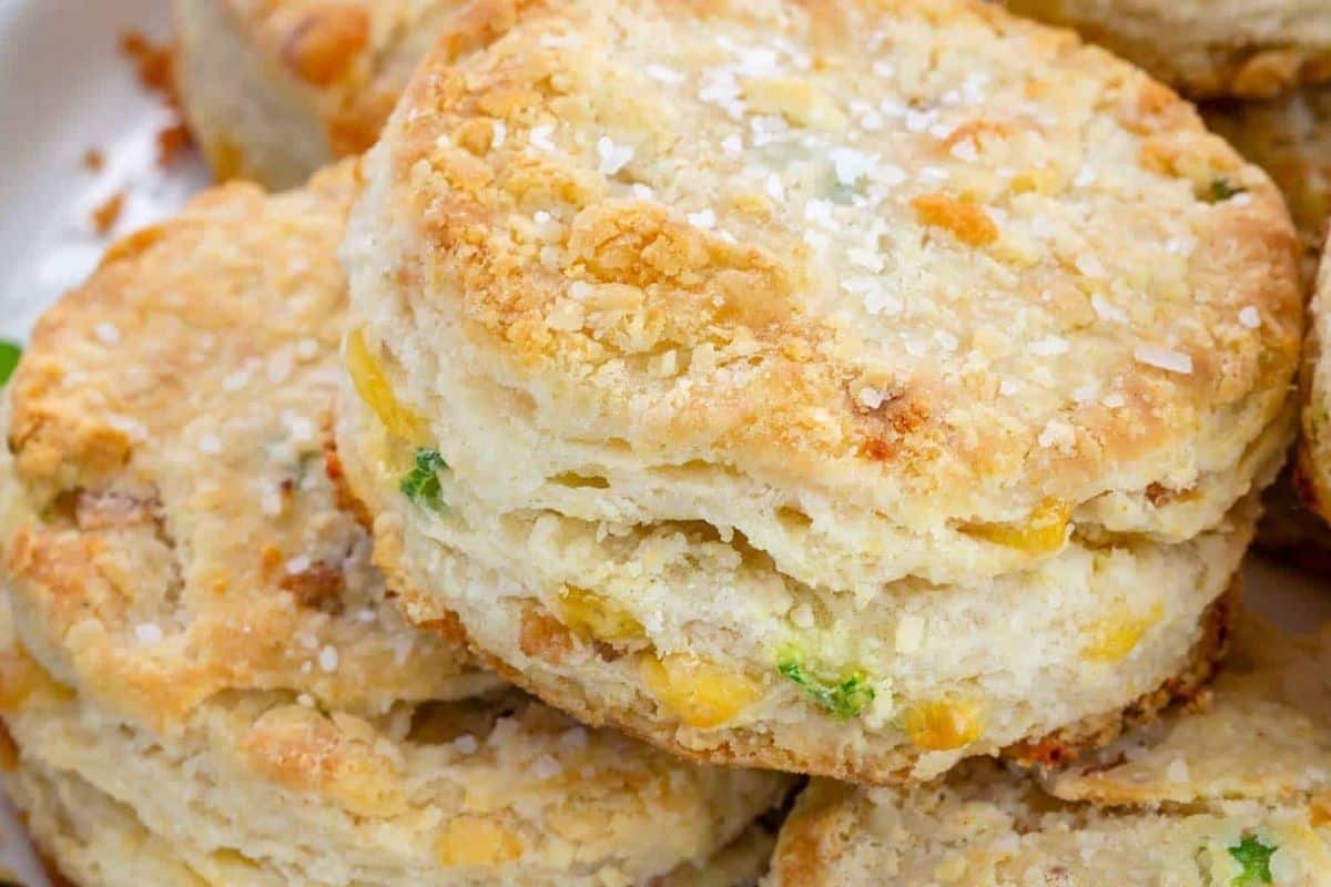 Bake the biscuits until golden for 12 to 15 minutes.