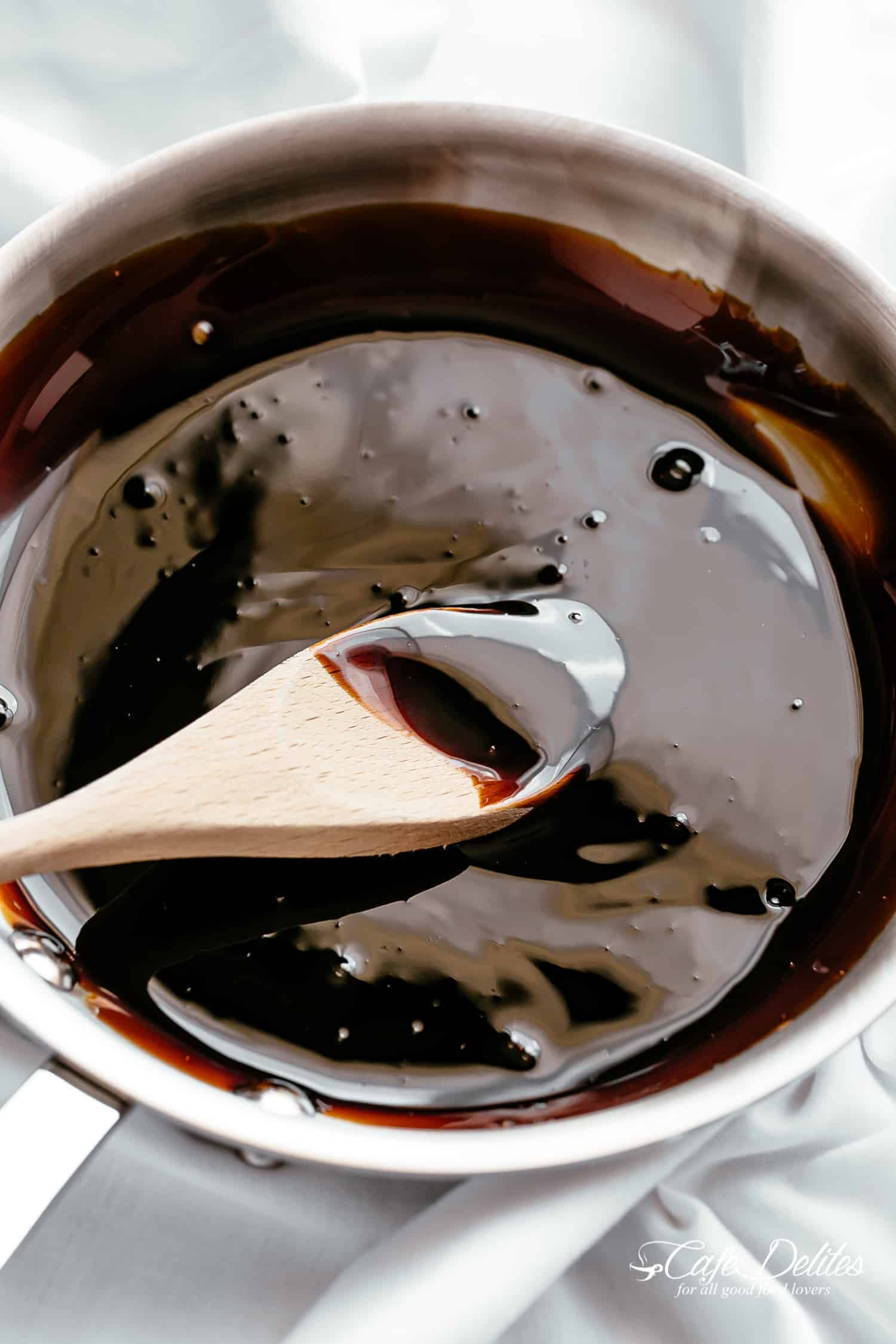 How to make Homemade Balsamic Glaze or Reduction in minutes with just one ingredient Balsamic Glaze