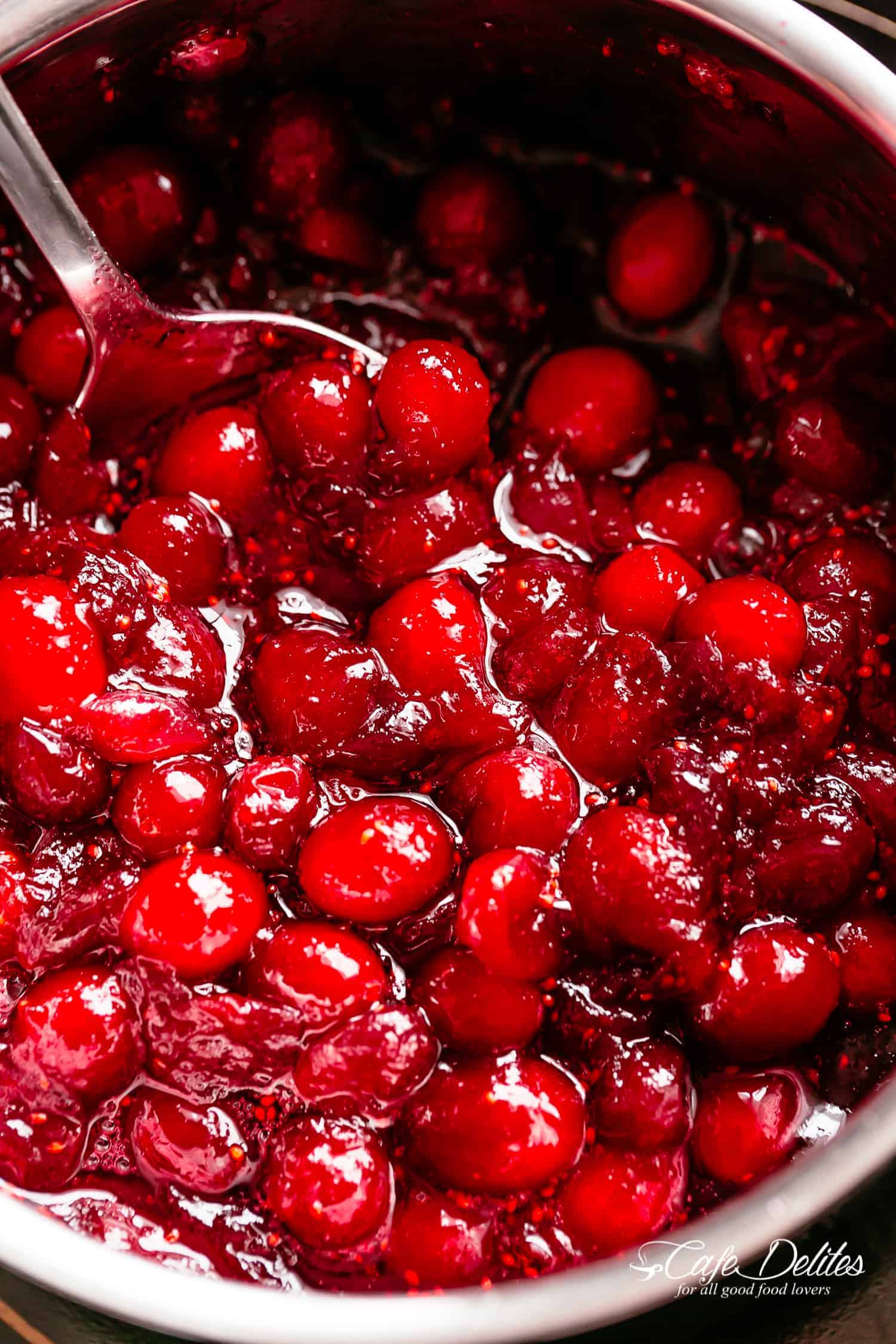  the perfect Homemade Cranberry Sauce to pour all over your Roast Turkey Cranberry Sauce