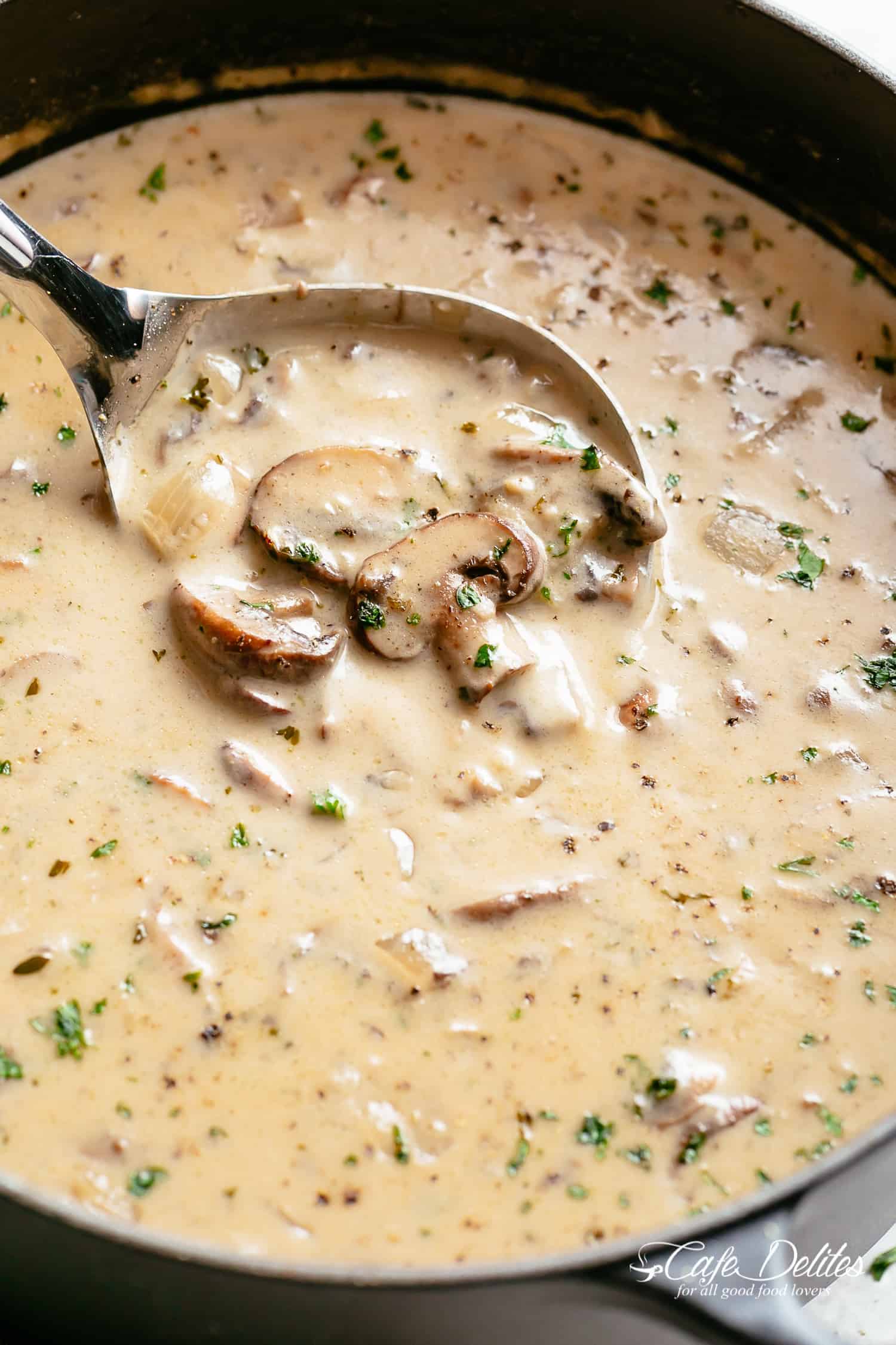 mushroom onion soup