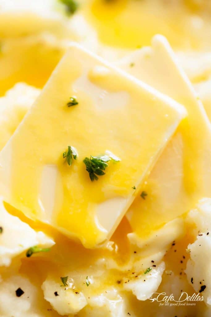 Easy Creamy Mashed Potatoes Recipe - Cafe Delites