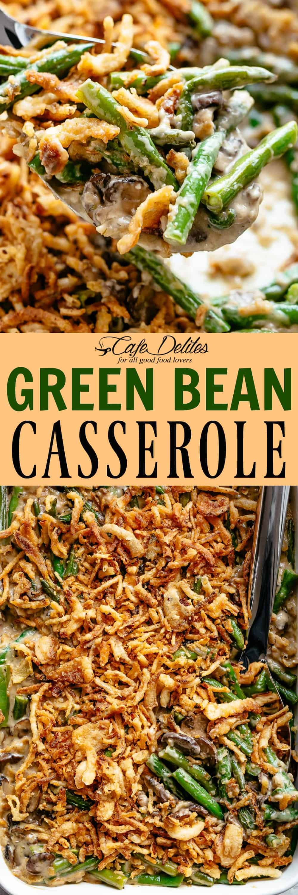 Green Bean Casserole - Cafe Delites