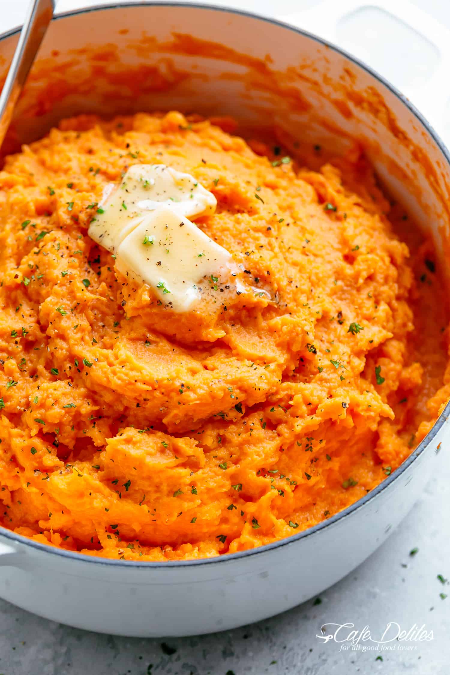 Mashed Sweet Potatoes Savory Recipe Cafe Delites