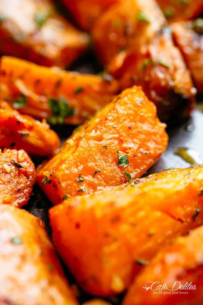 Roasted Sweet Potatoes pieces