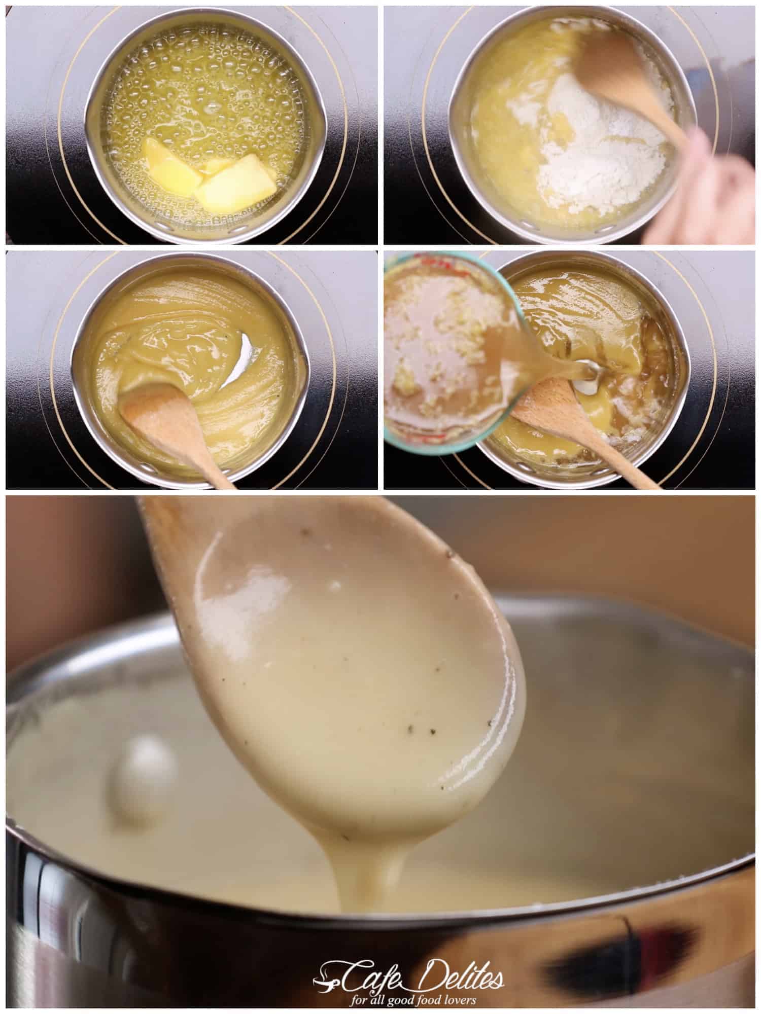 How To Make Turkey Gravy | cafedelites.com