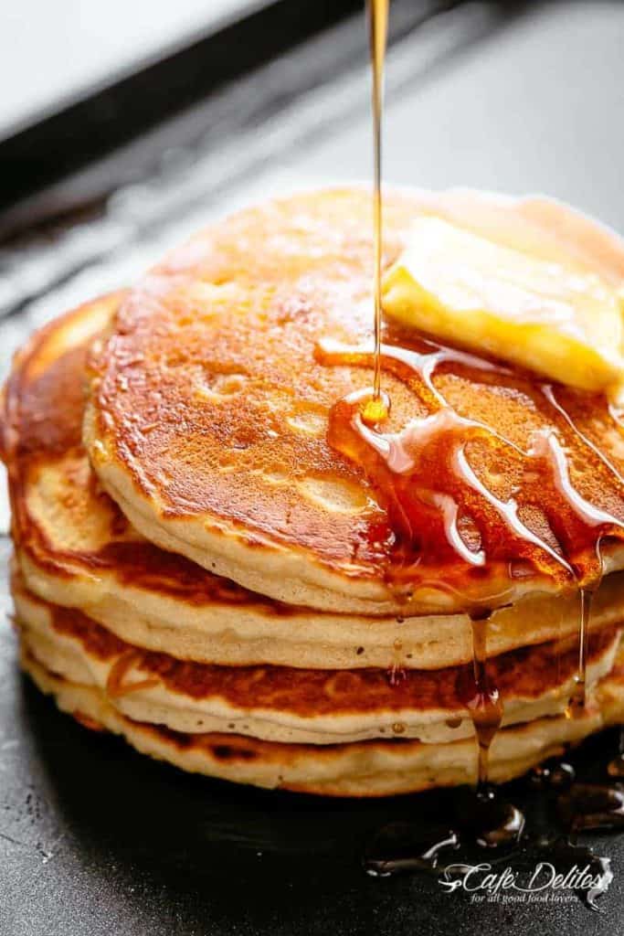 Buttermilk Pancakes - Cafe Delites