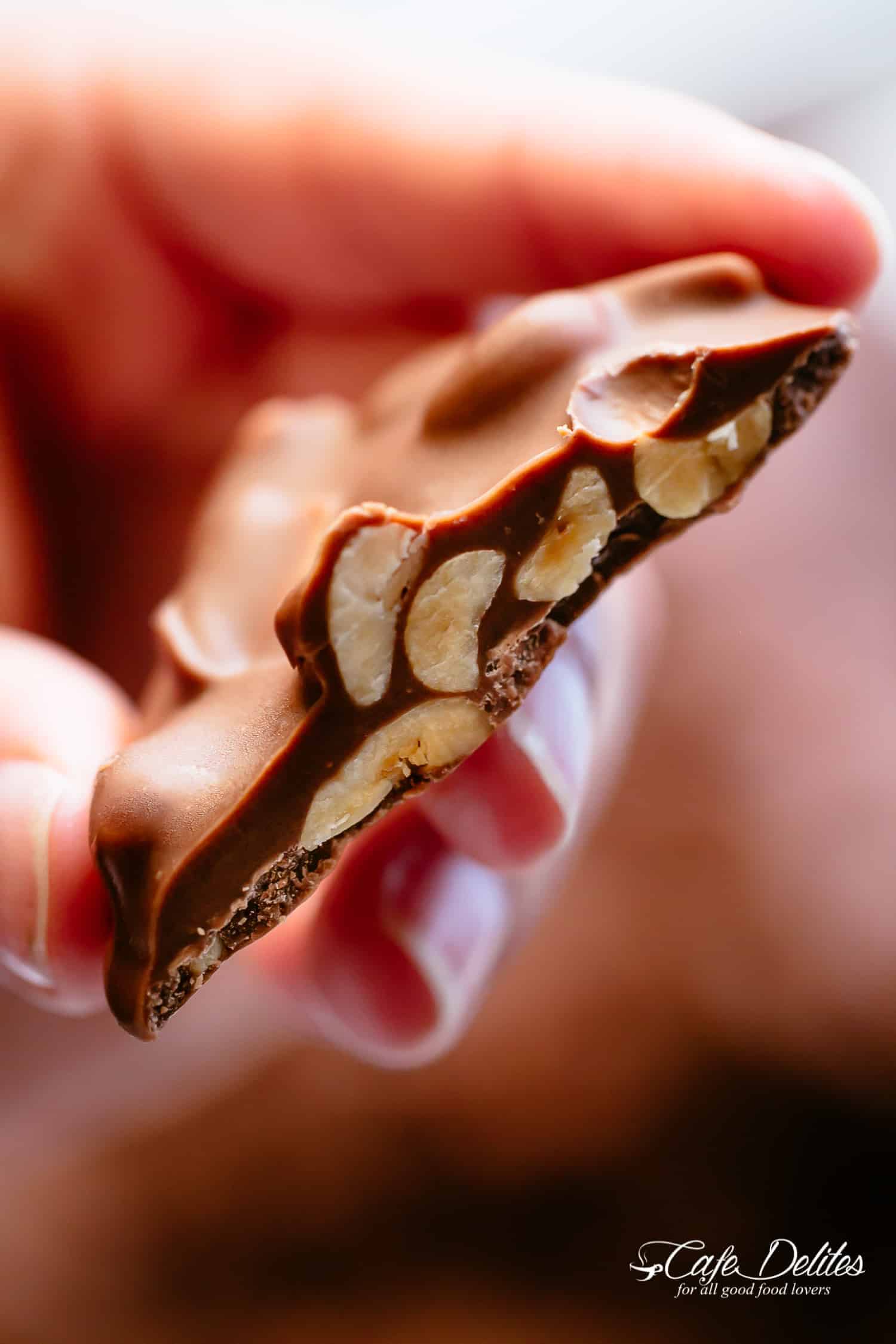 Chocolate Peanut Clusters | cafedelites.com