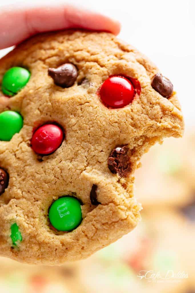 Chocolate Chip Christmas Cookies - Cafe Delites