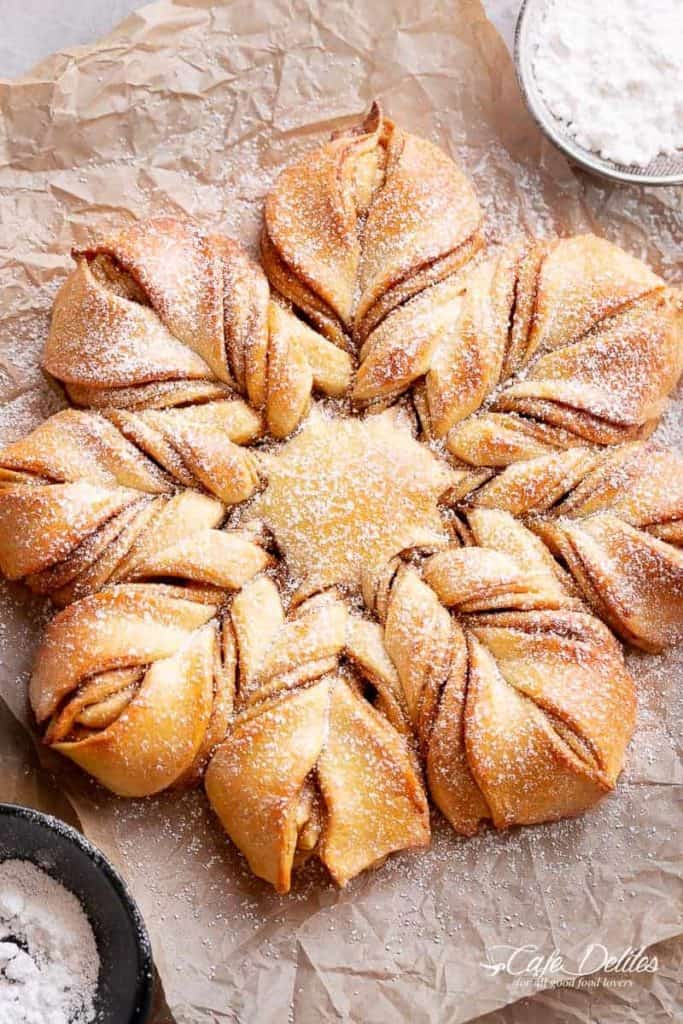 Cinnamon Star Bread - Cafe Delites