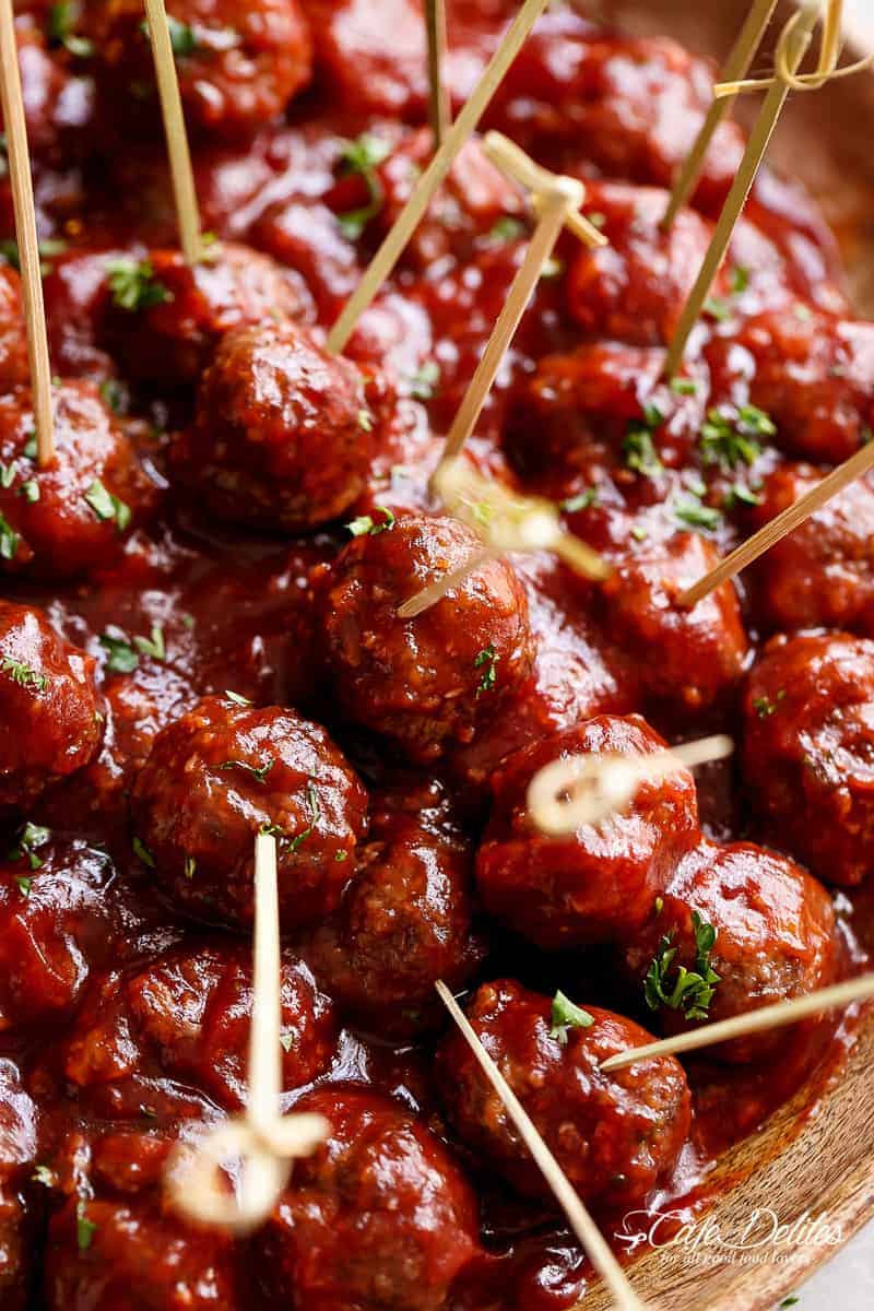 Sweet & Sour Cocktail Meatballs