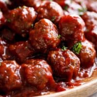 Cocktail Meatballs in Sweet and Sour Sauce | cafedelites.com