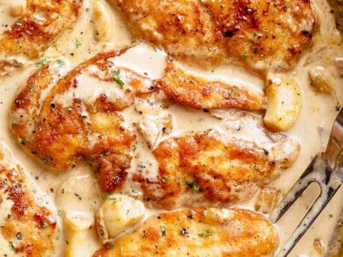 Creamy Garlic Chicken Breast Recipe