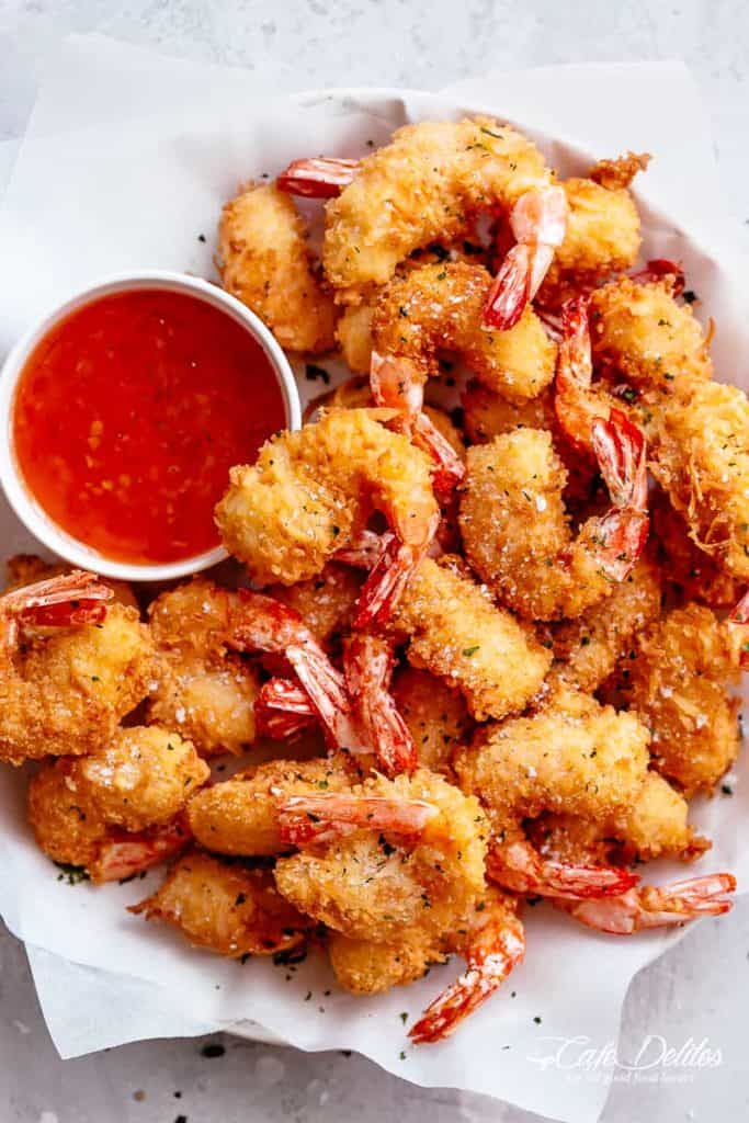 Coconut shrimp is always a crowd pleaser Coconut Shrimp