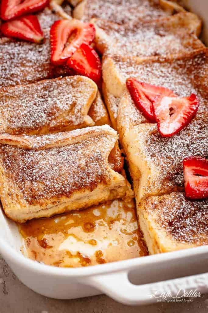 French Toast Casserole | cafedelites.com